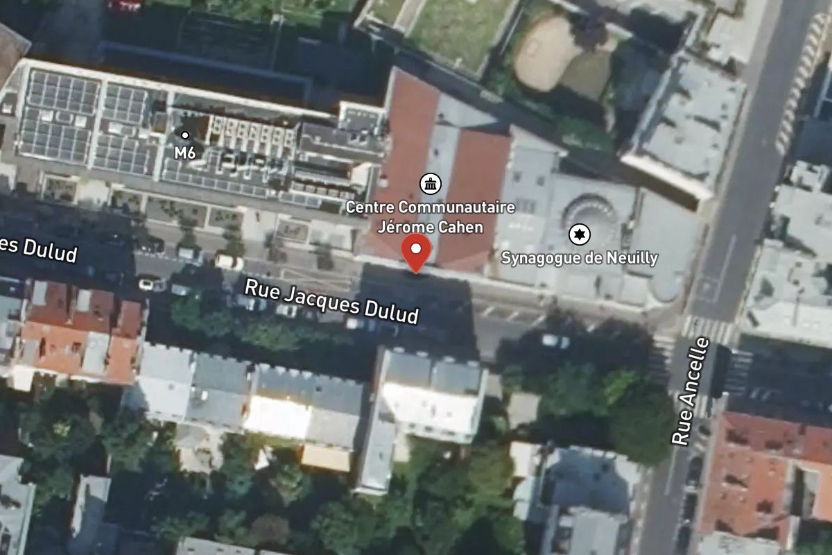 Vue satellite — 44 Rue Jacques Dulud
