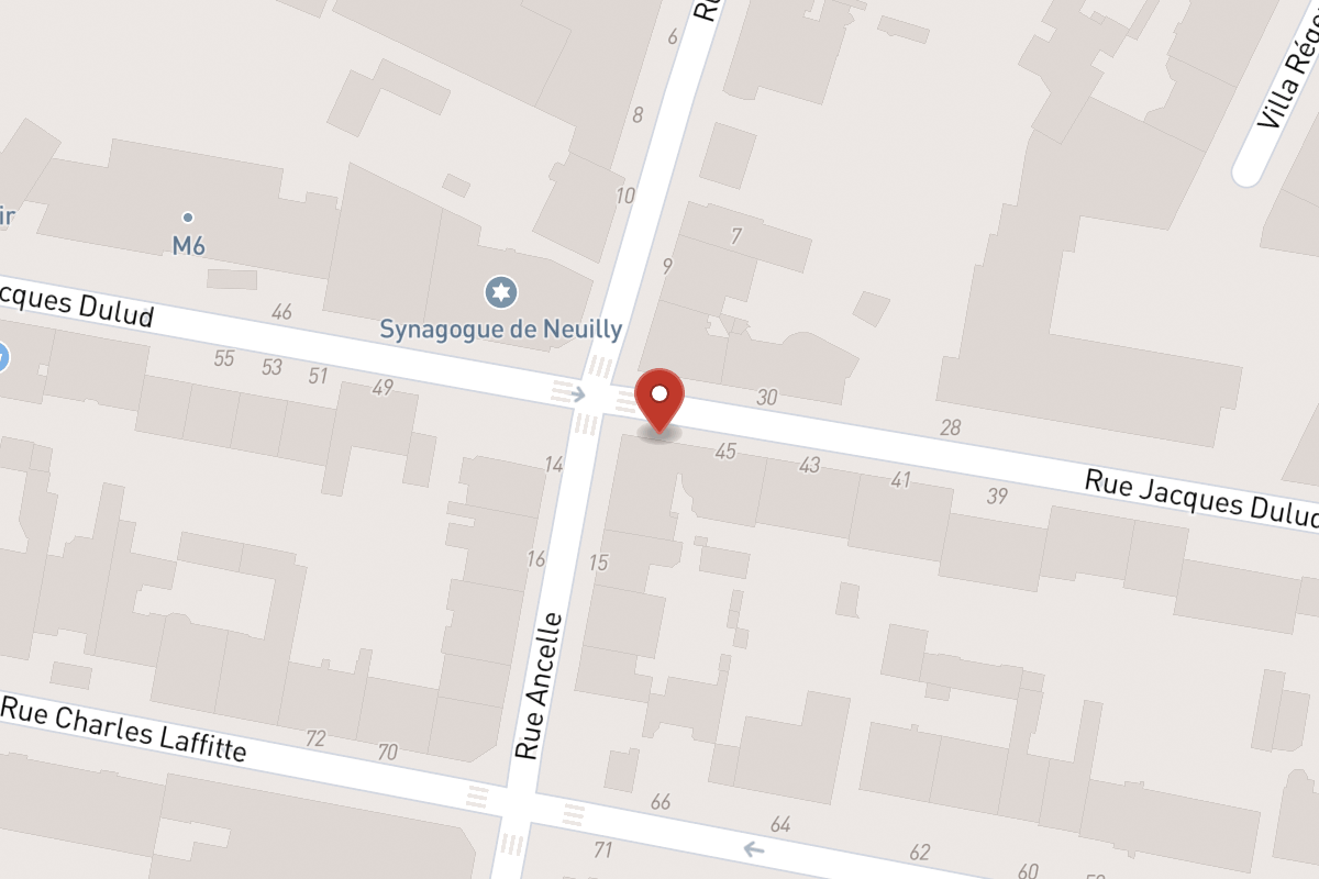 Plan de situation — 45BIS Rue Jacques Dulud