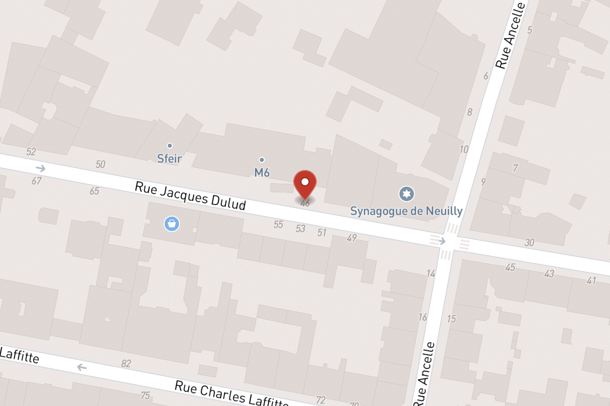 Plan de situation — 46 Rue Jacques Dulud