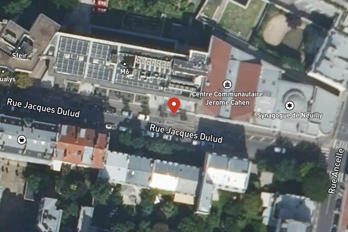 Vue satellite — 46 Rue Jacques Dulud