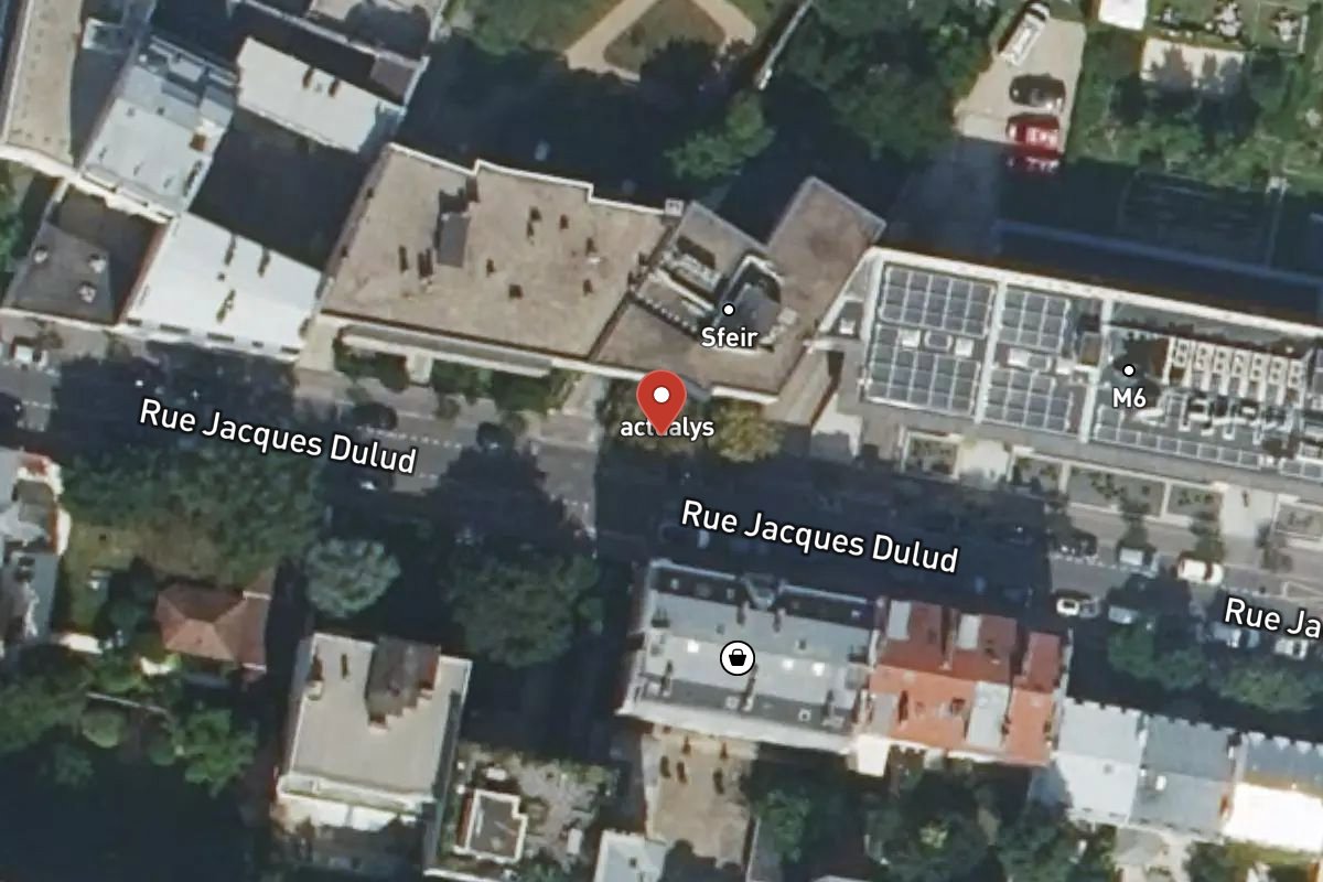 Vue satellite — 48 Rue Jacques Dulud