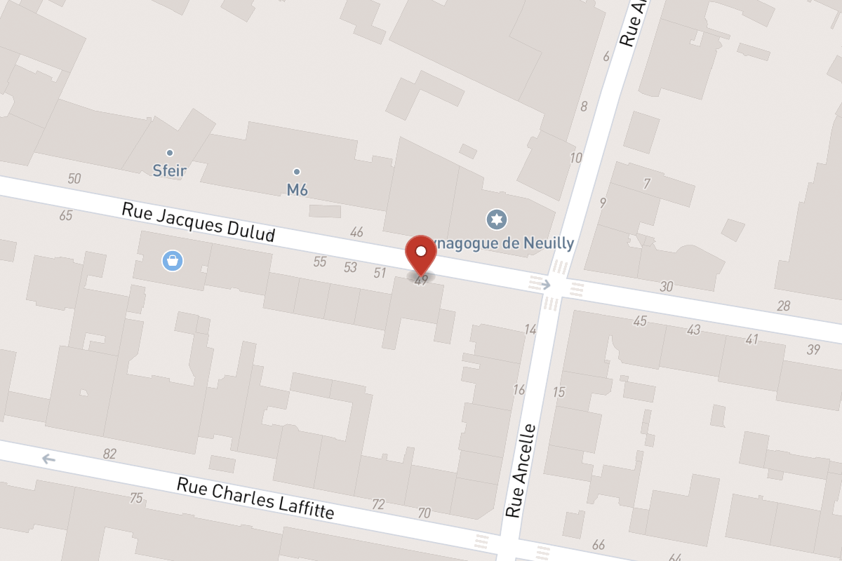 Plan de situation — 49 Rue Jacques Dulud
