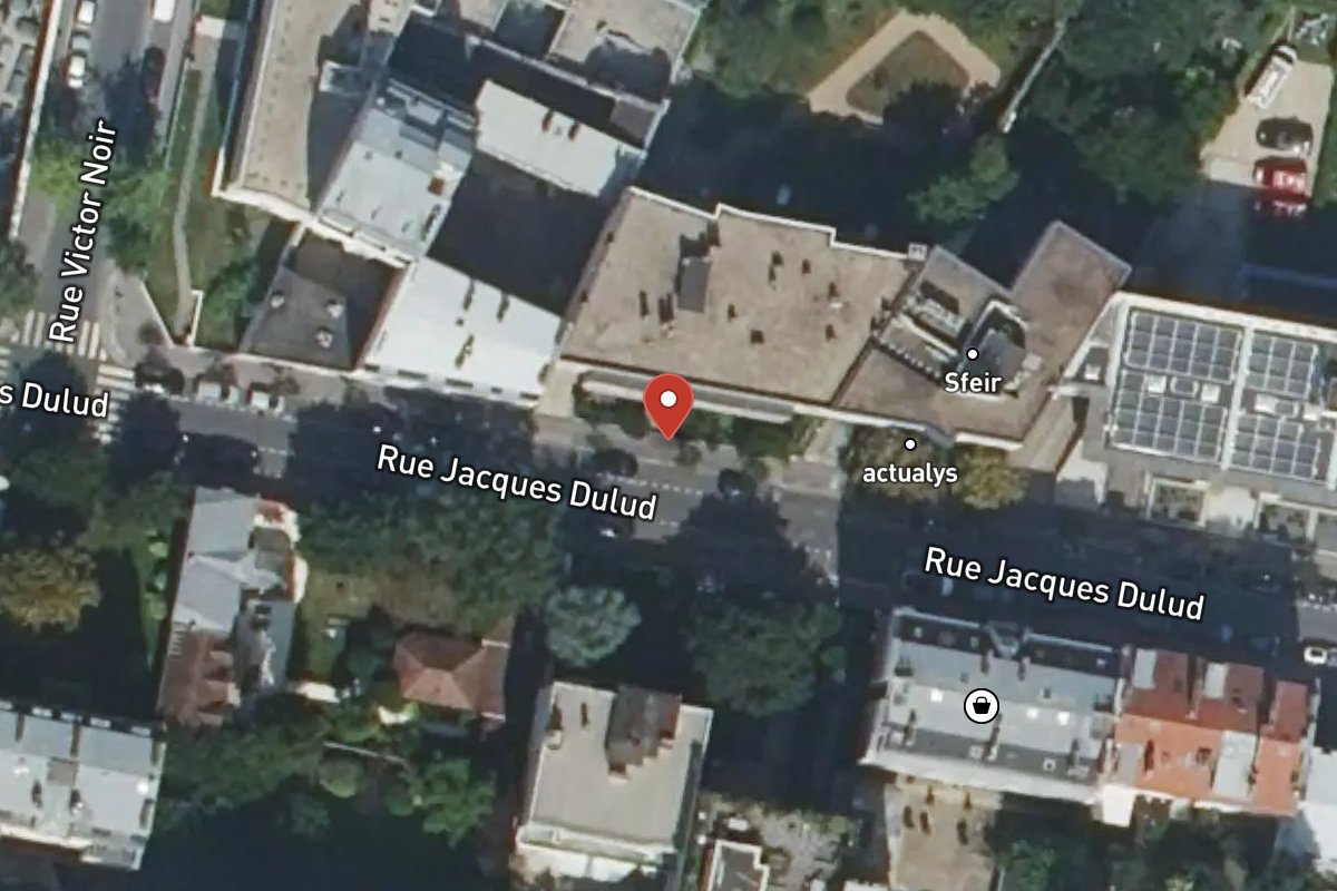 Vue satellite — 50 Rue Jacques Dulud