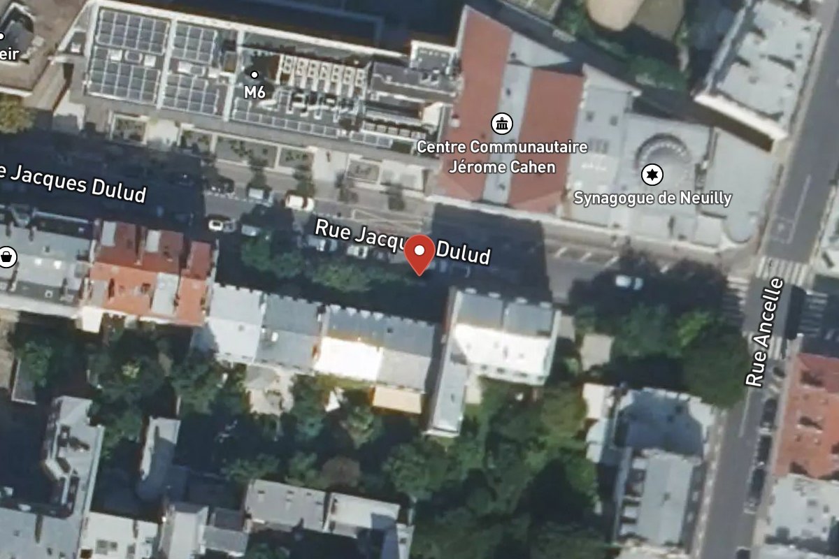 Vue satellite — 51 Rue Jacques Dulud