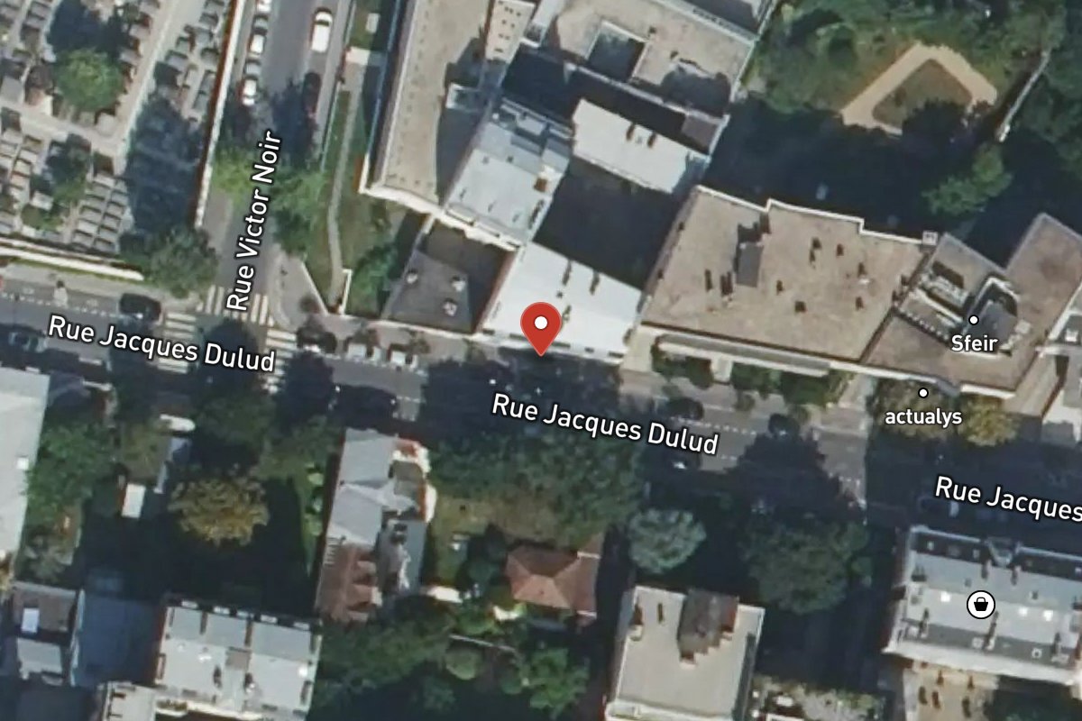 Vue satellite — 52 Rue Jacques Dulud