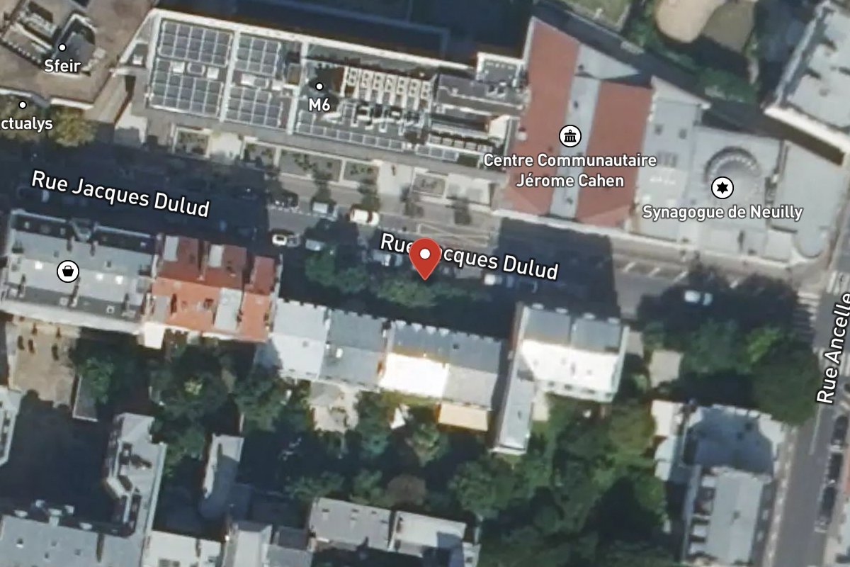 Vue satellite — 53 Rue Jacques Dulud