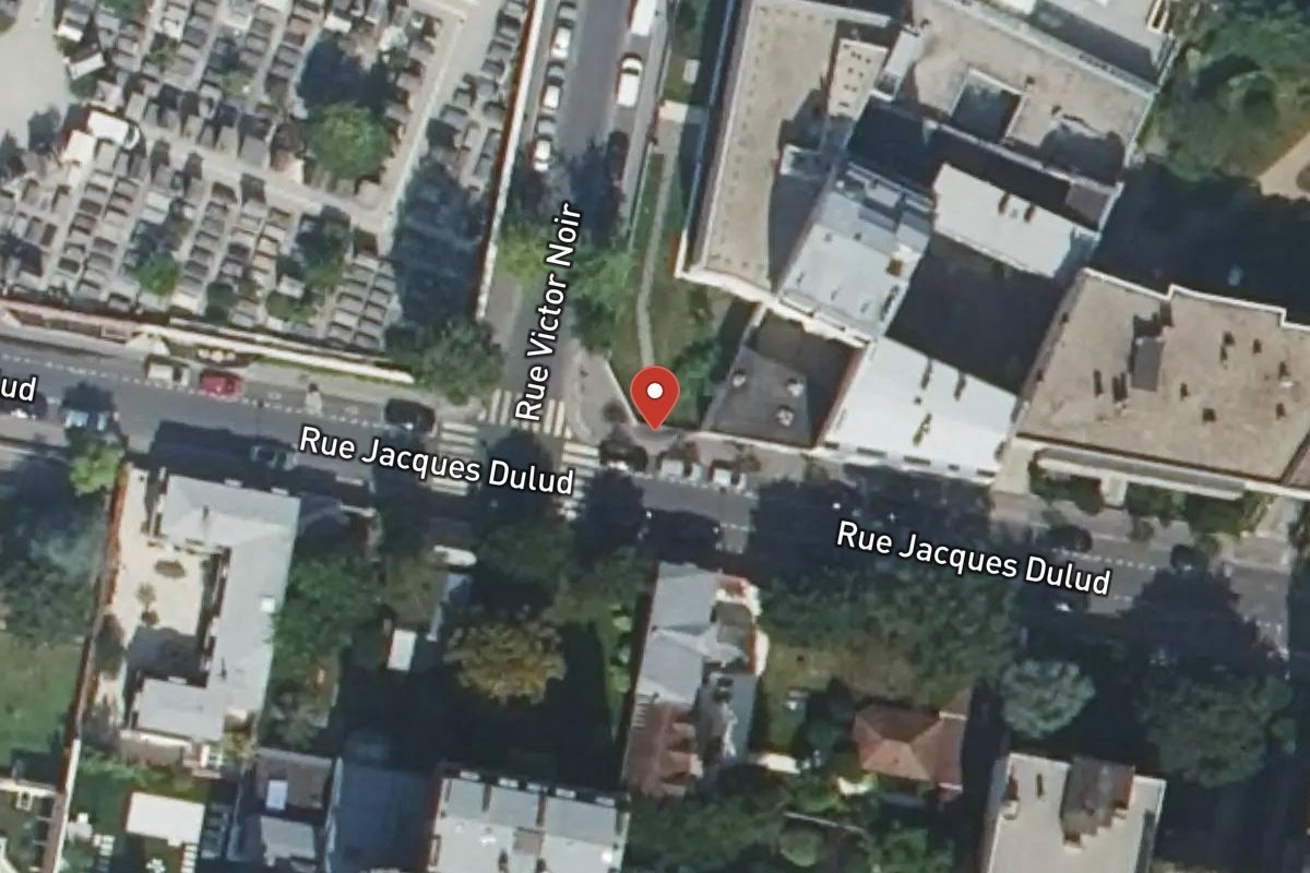 Vue satellite — 54 Rue Jacques Dulud
