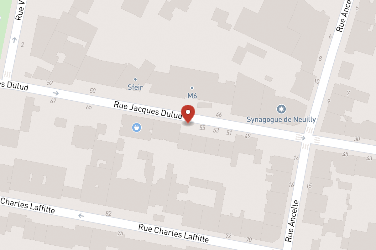 Plan de situation — 57 Rue Jacques Dulud