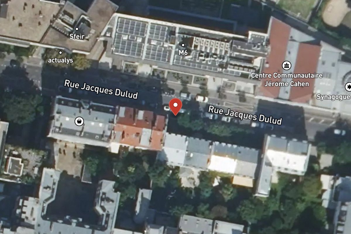 Vue satellite — 57 Rue Jacques Dulud