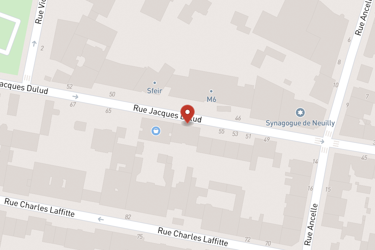 Plan de situation — 59 Rue Jacques Dulud
