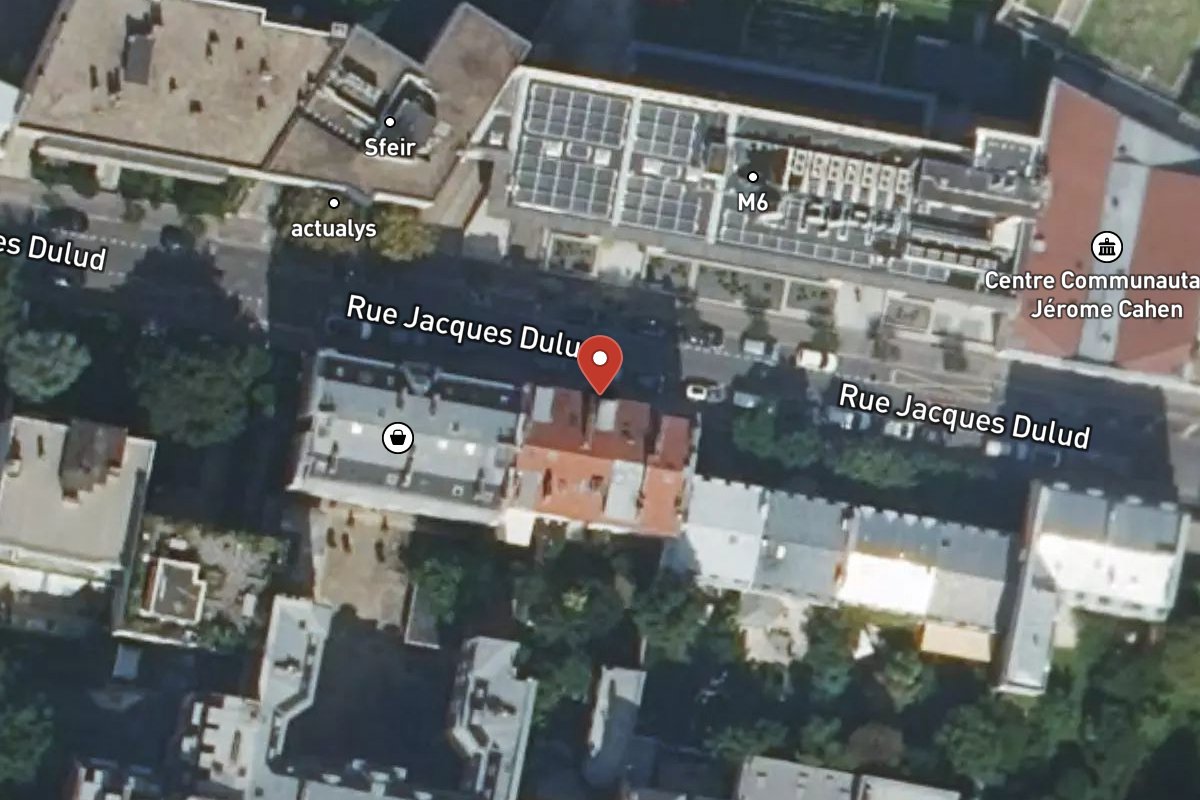 Vue satellite — 59 Rue Jacques Dulud