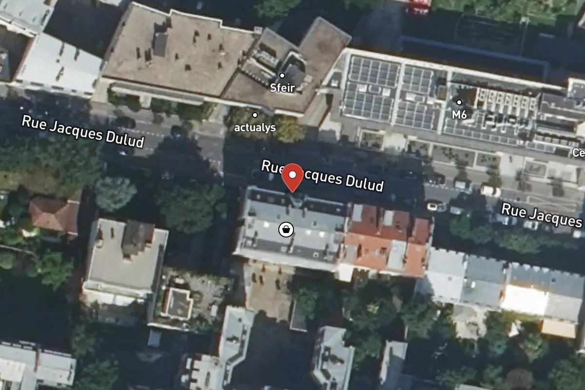 Vue satellite — 61 Rue Jacques Dulud