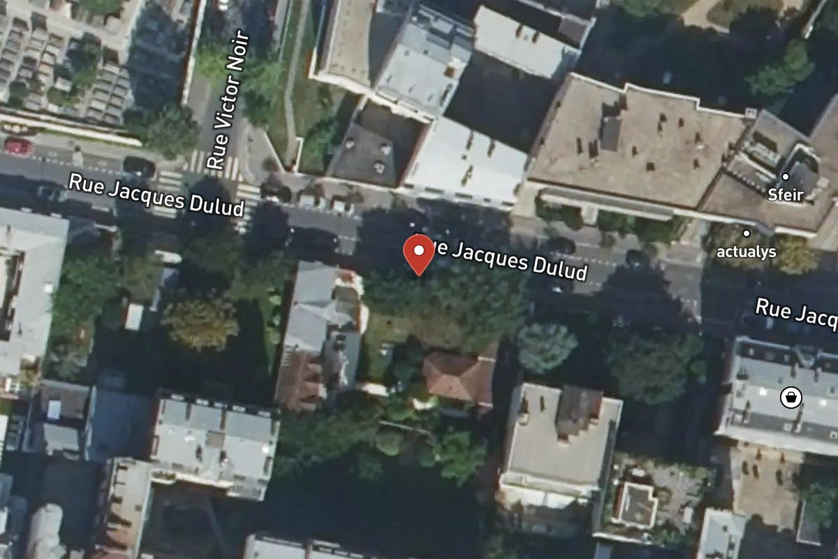 Vue satellite — 67 Rue Jacques Dulud