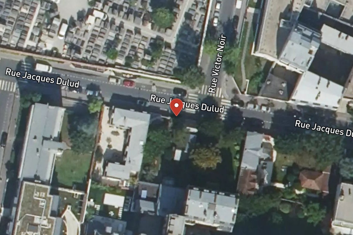 Vue satellite — 69 Rue Jacques Dulud