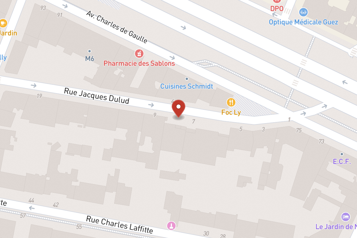 Plan de situation — 7BIS Rue Jacques Dulud