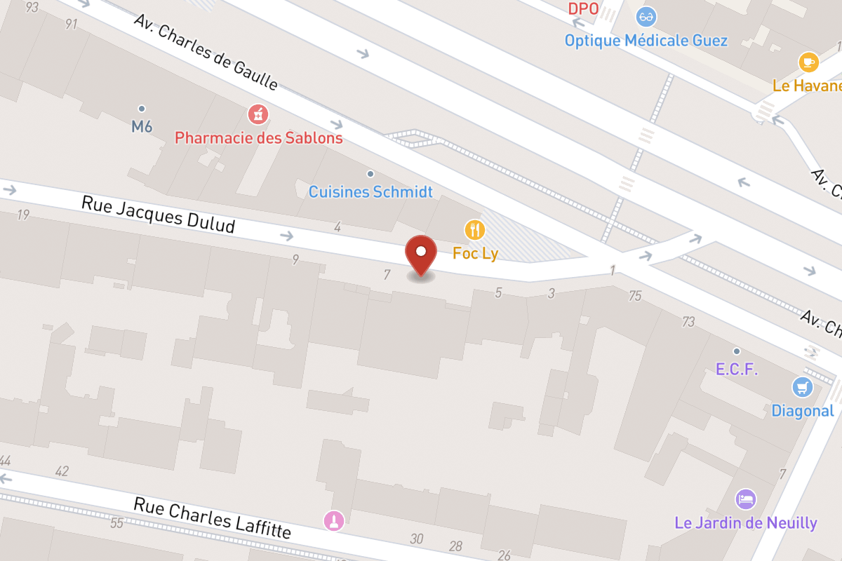 Plan de situation — 7 Rue Jacques Dulud
