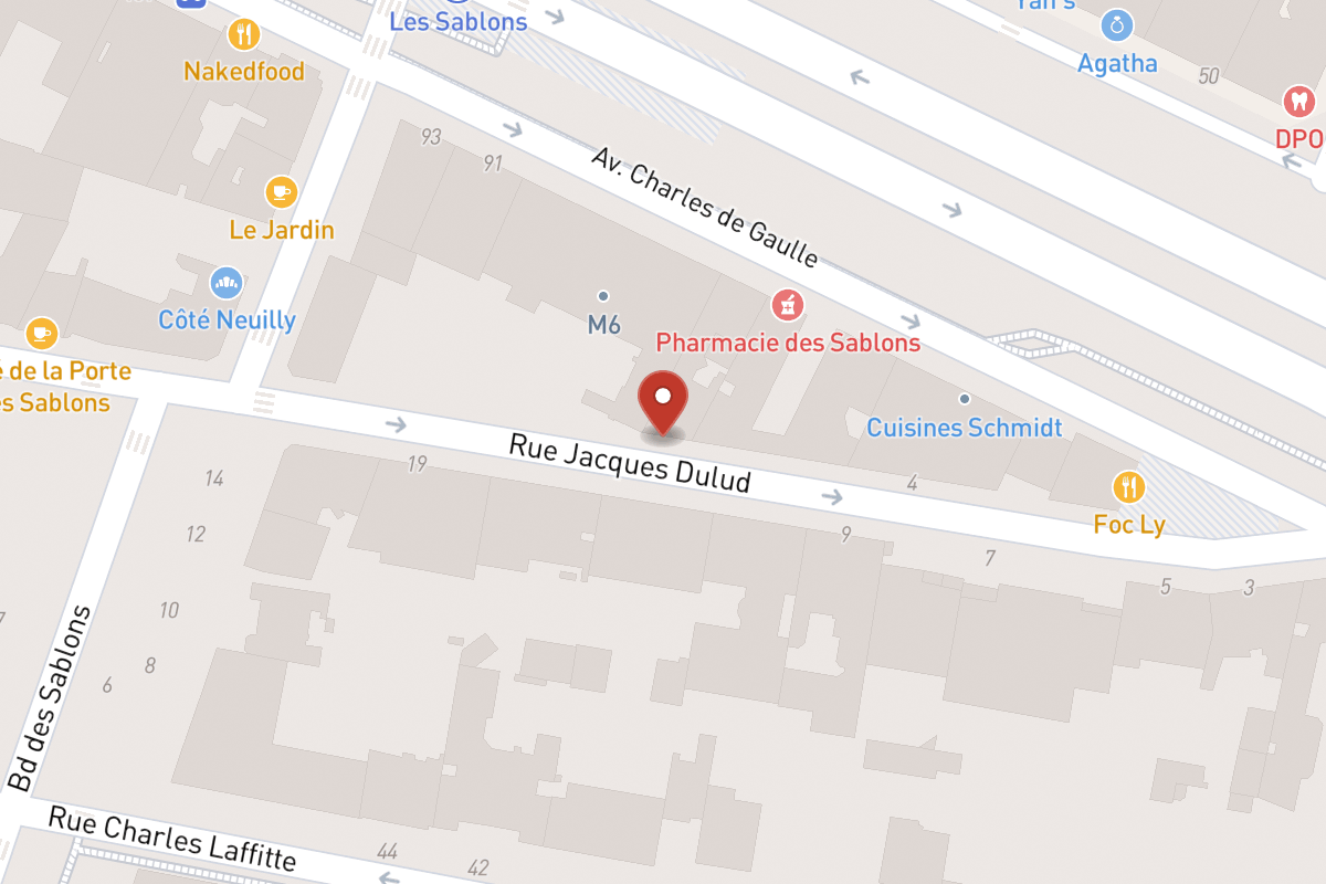 Plan de situation — 8 Rue Jacques Dulud