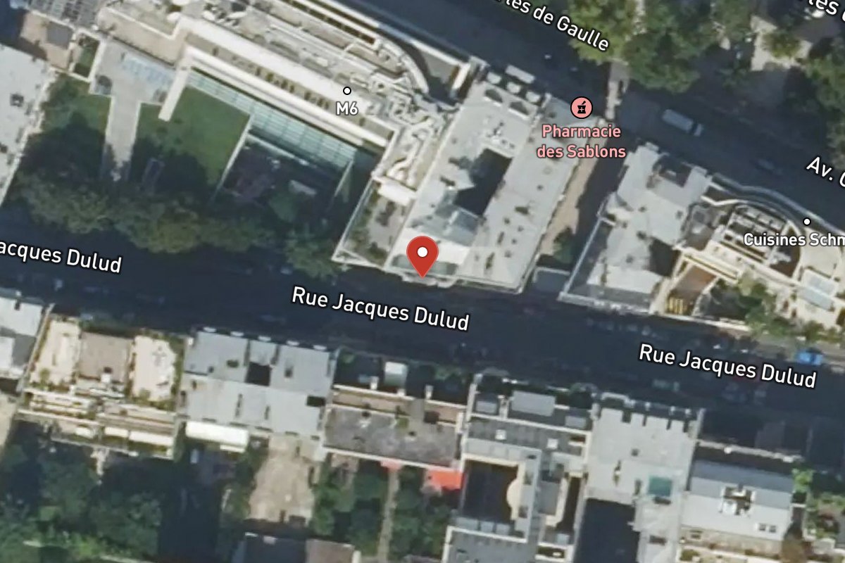 Vue satellite — 8 Rue Jacques Dulud