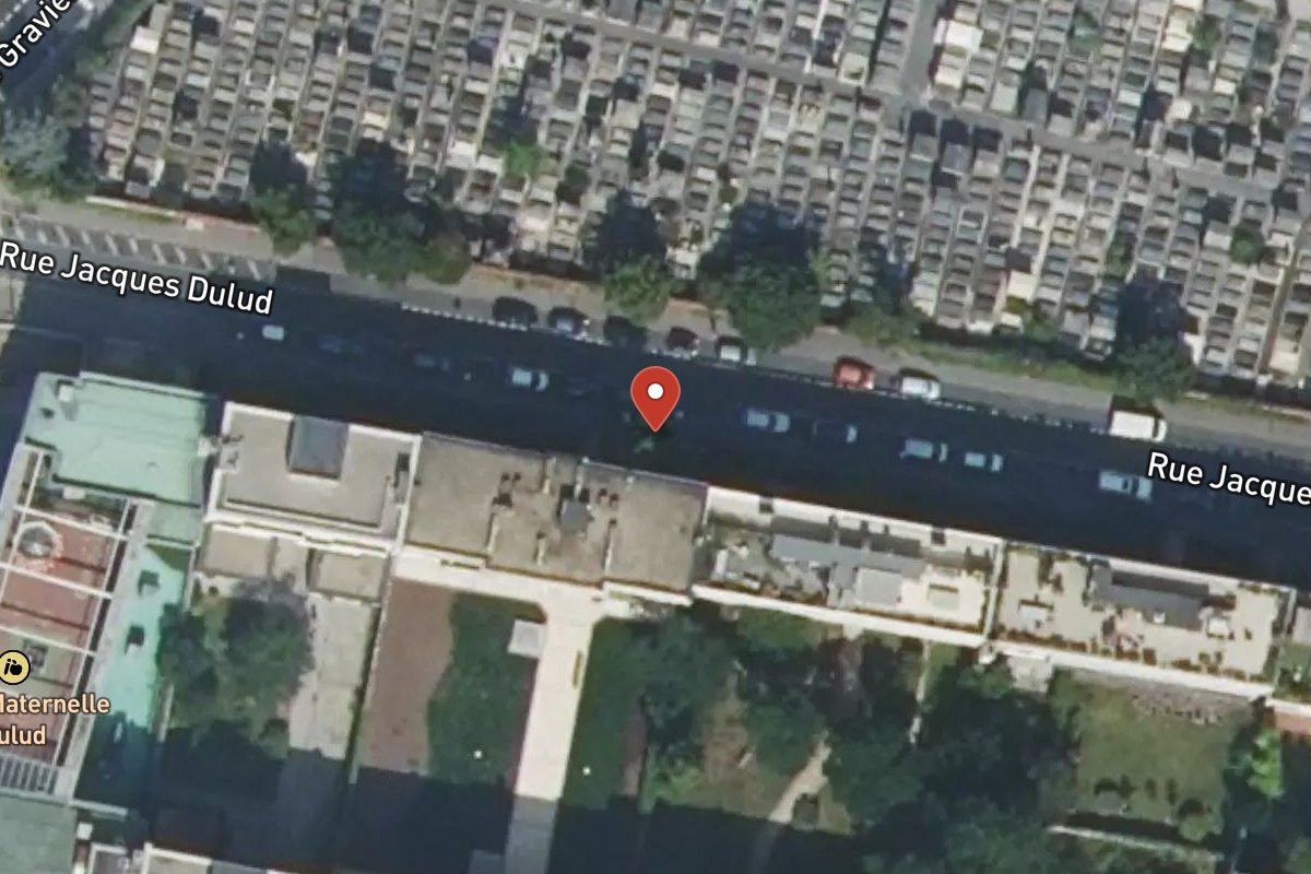 Vue satellite — 95 Rue Jacques Dulud