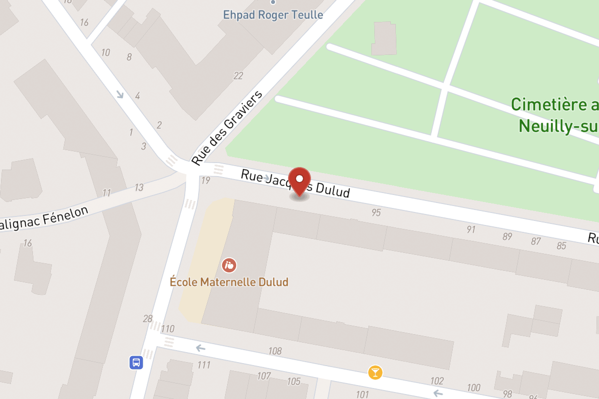 Plan de situation — 99 Rue Jacques Dulud