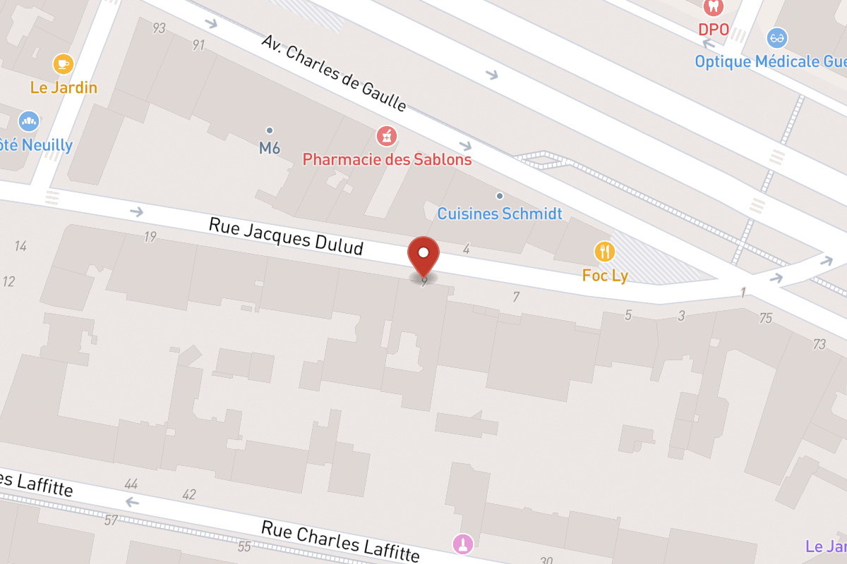 Plan de situation — 9 Rue Jacques Dulud