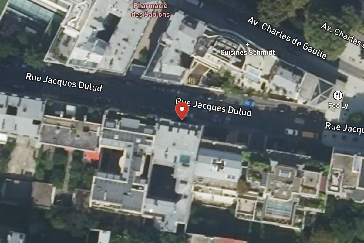Vue satellite — 9 Rue Jacques Dulud