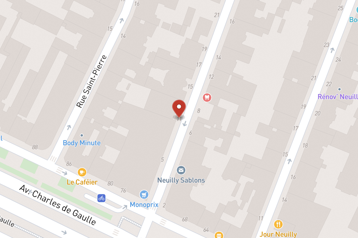 Plan de situation — 11 Rue Louis Philippe