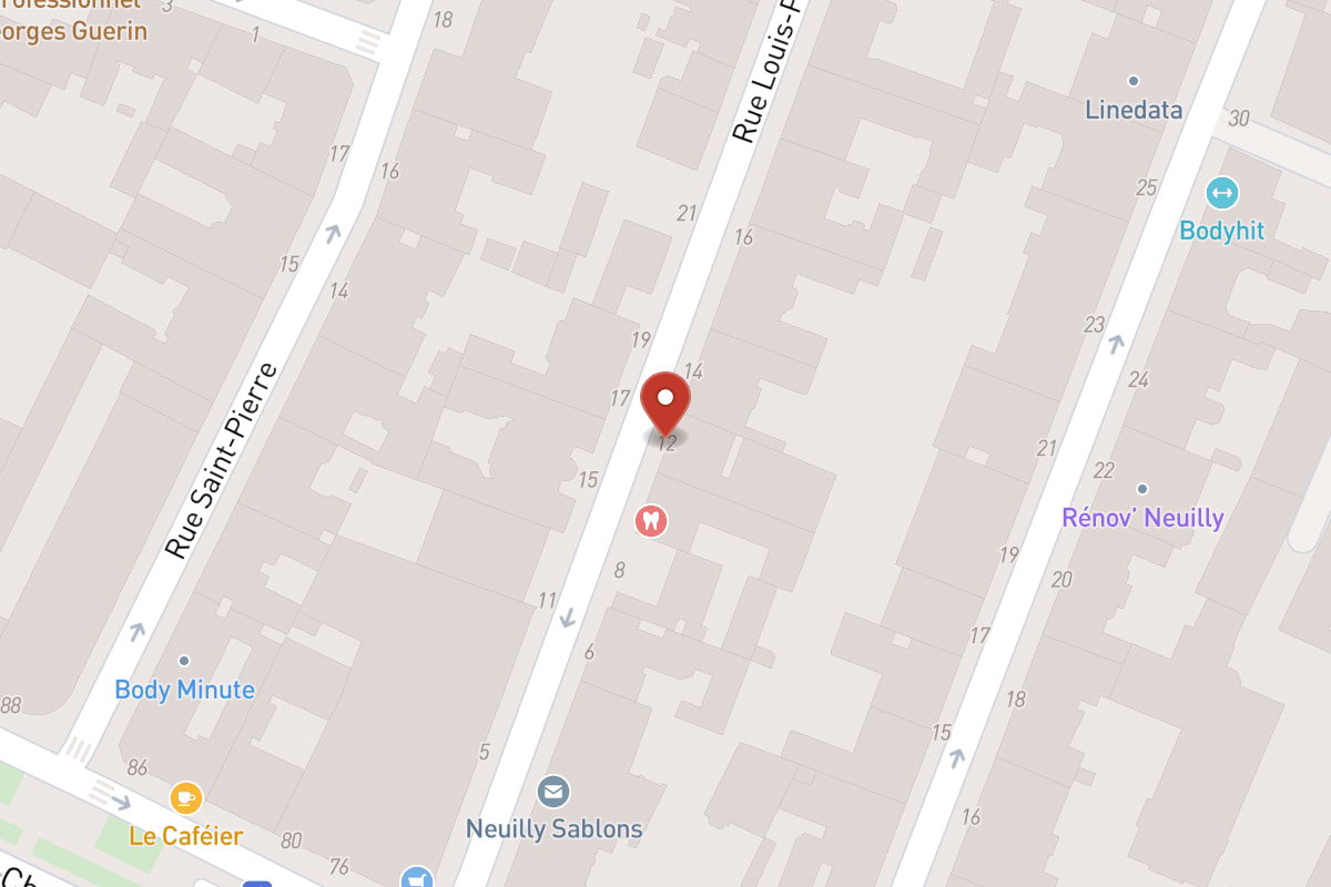 Plan de situation — 12 Rue Louis Philippe