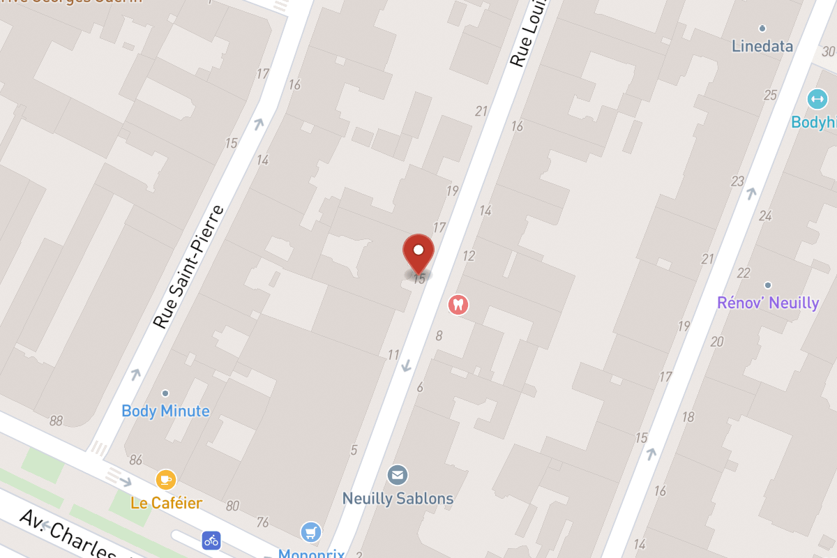 Plan de situation — 15 Rue Louis Philippe