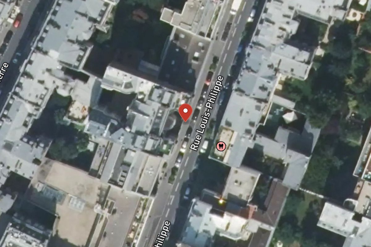 Vue satellite — 15 Rue Louis Philippe