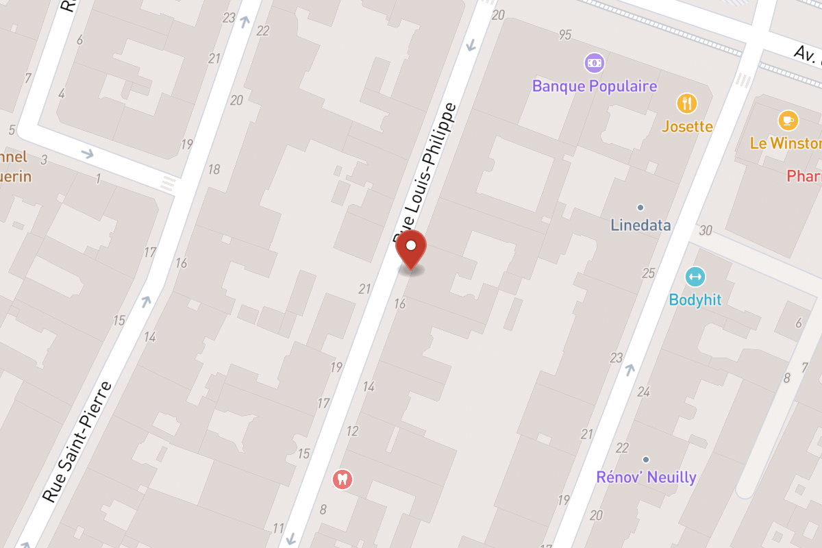 Plan de situation — 16BIS Rue Louis Philippe