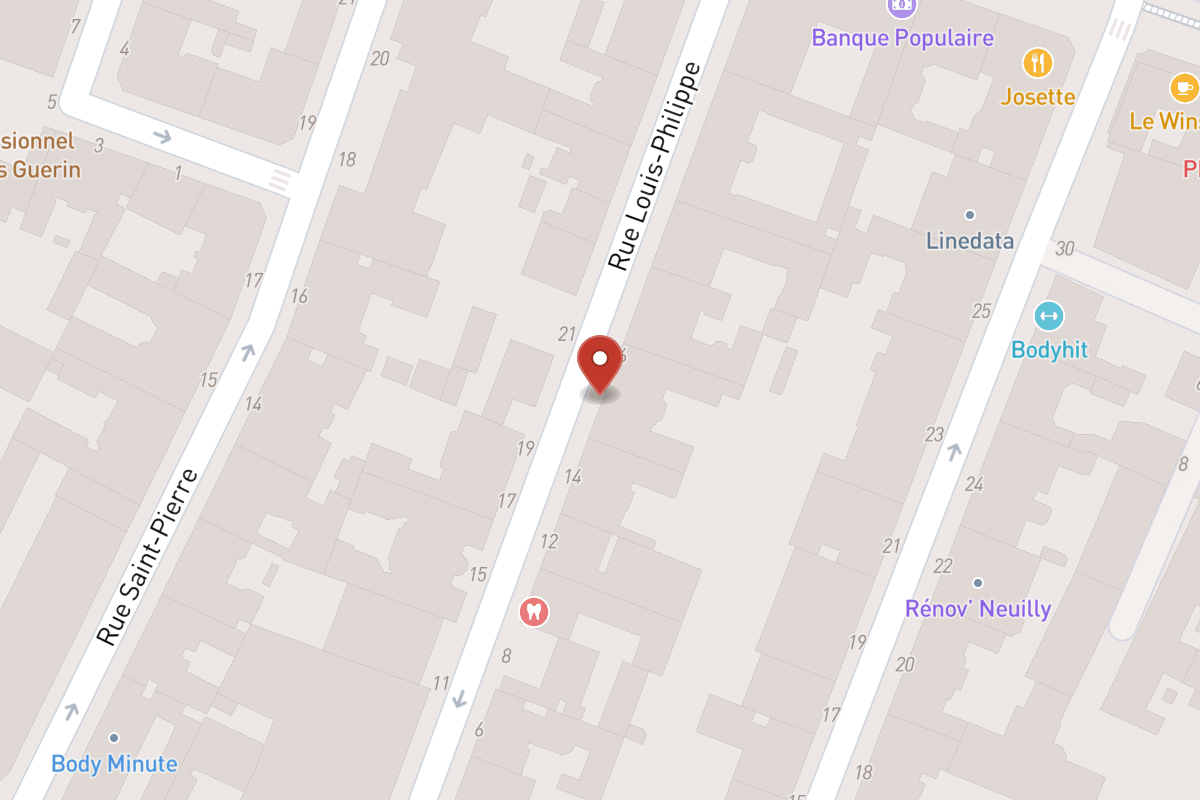 Plan de situation — 16 Rue Louis Philippe