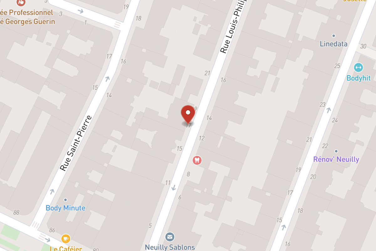 Plan de situation — 17 Rue Louis Philippe