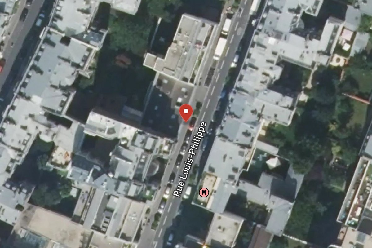 Vue satellite — 17 Rue Louis Philippe