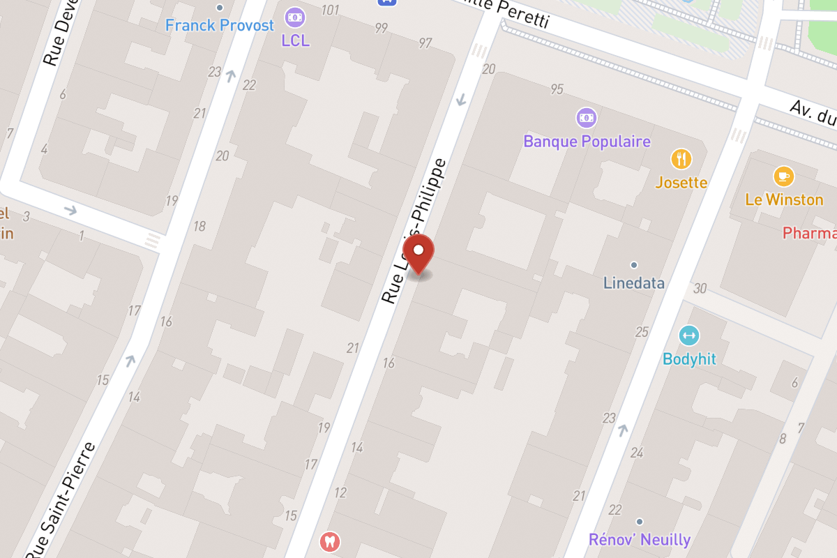 Plan de situation — 18 Rue Louis Philippe