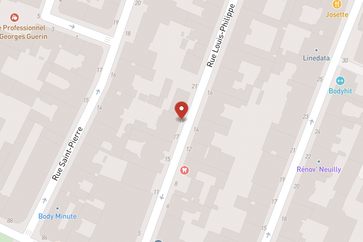 Plan de situation — 19 Rue Louis Philippe