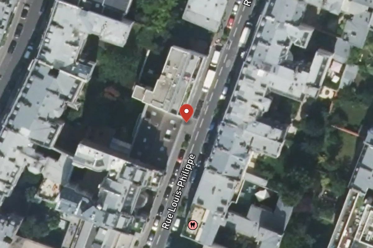 Vue satellite — 19 Rue Louis Philippe