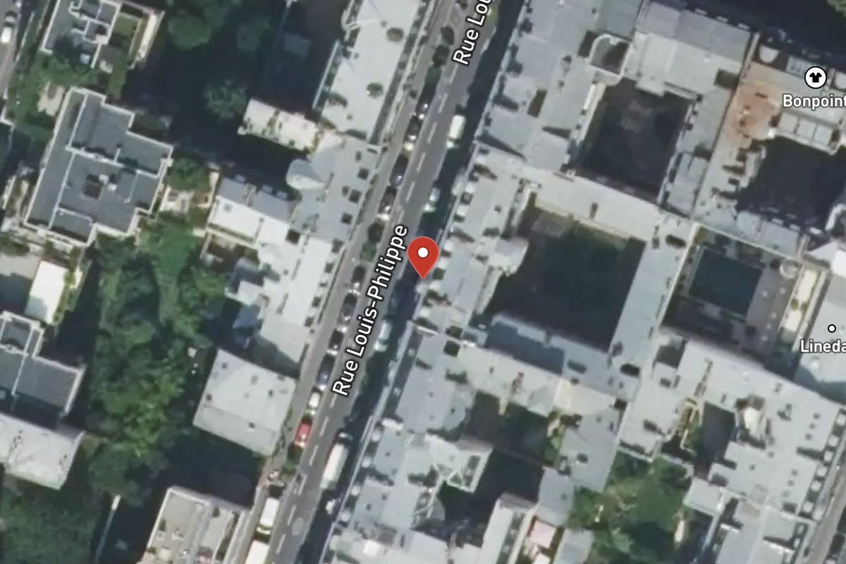 Vue satellite — 20 Rue Louis Philippe