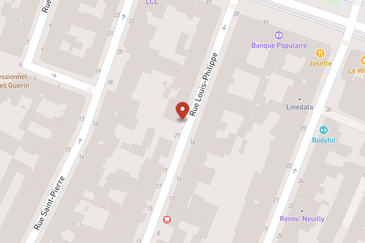 Plan de situation — 21BIS Rue Louis Philippe
