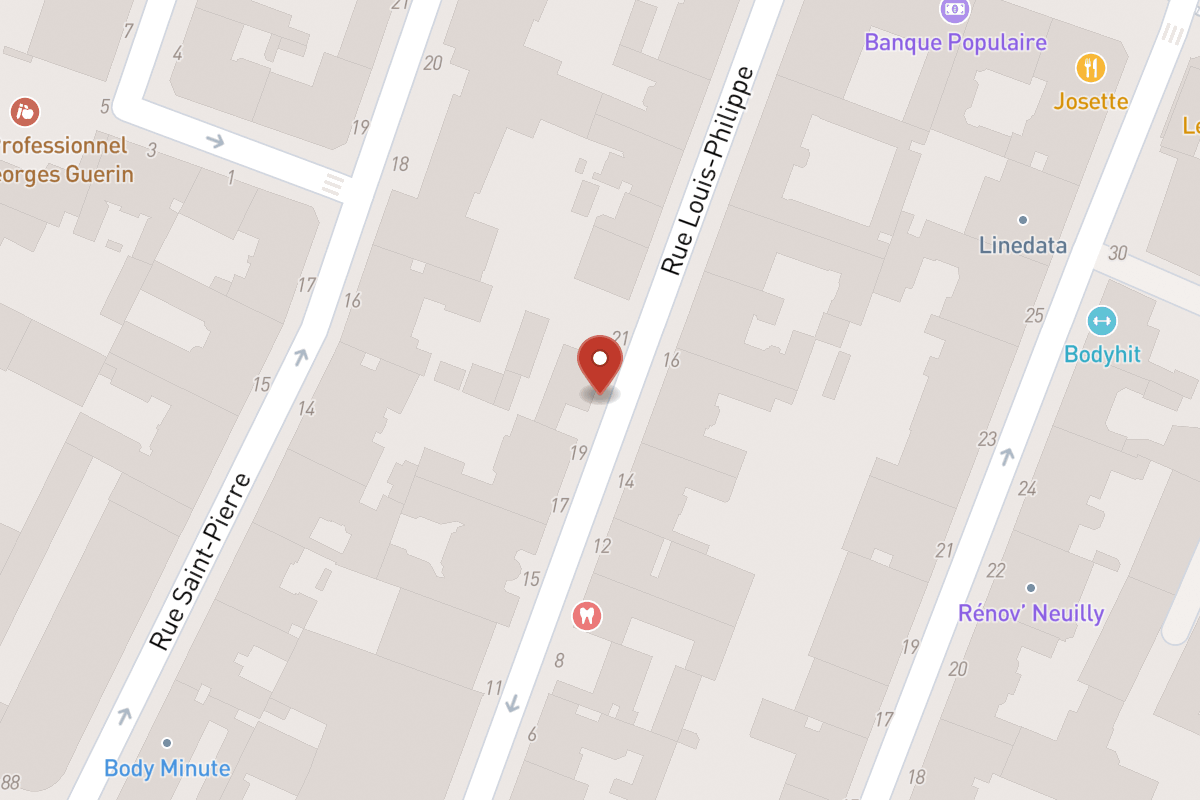 Plan de situation — 21 Rue Louis Philippe