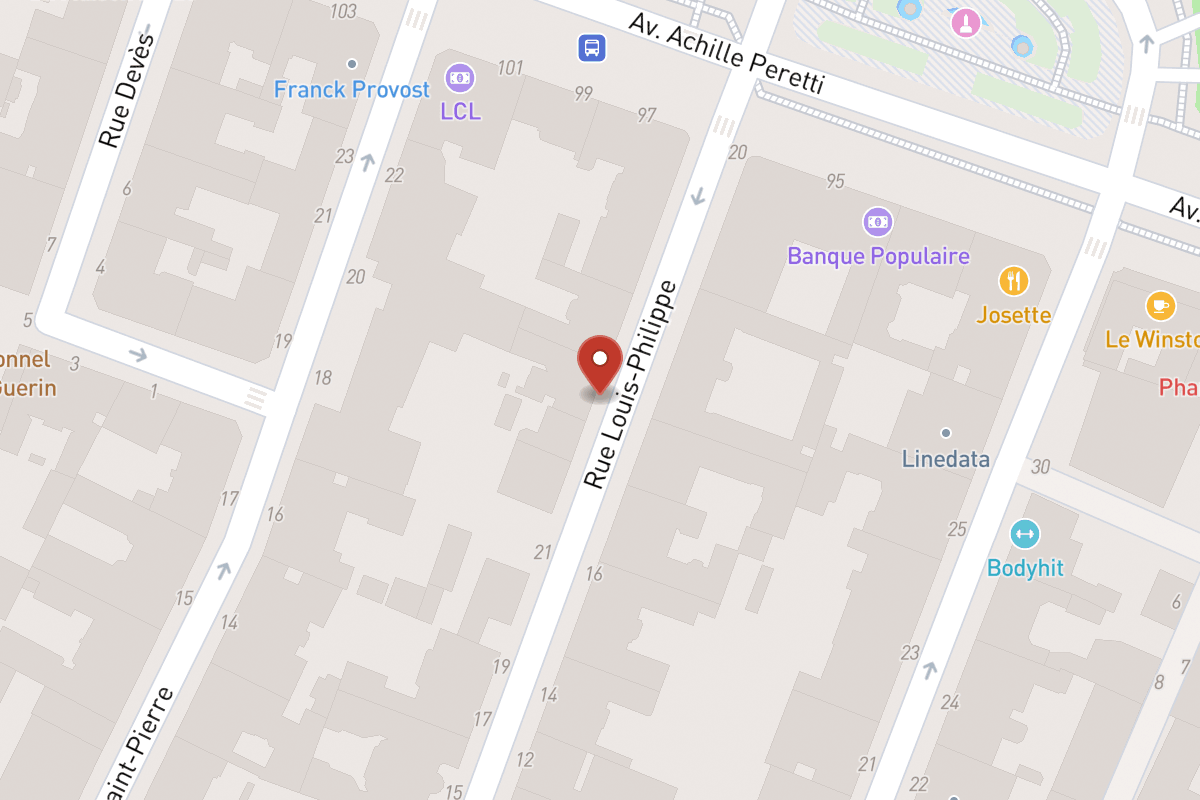 Plan de situation — 25 Rue Louis Philippe