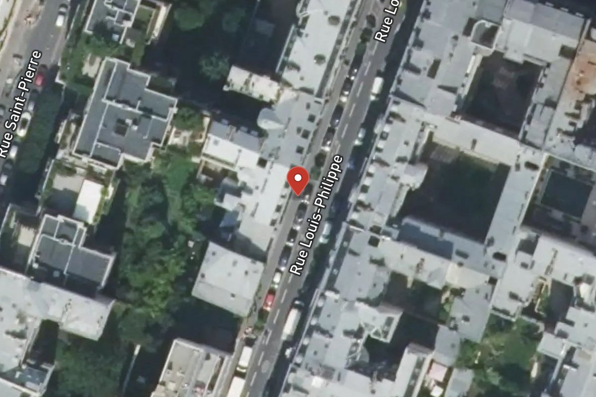 Vue satellite — 25 Rue Louis Philippe