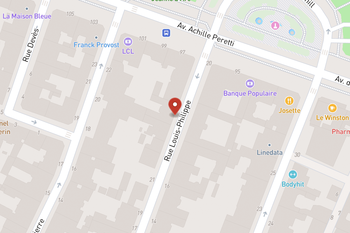 Plan de situation — 27 Rue Louis Philippe
