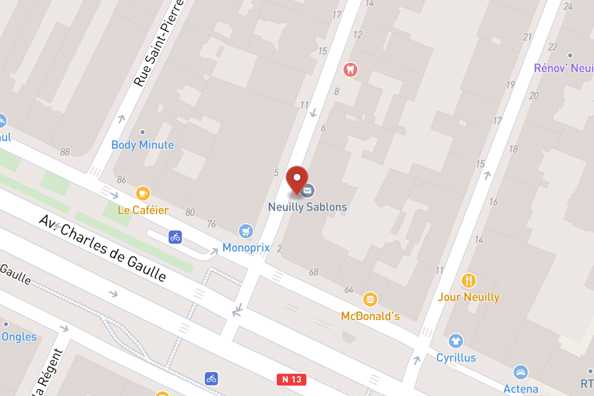 Plan de situation — 4 Rue Louis Philippe