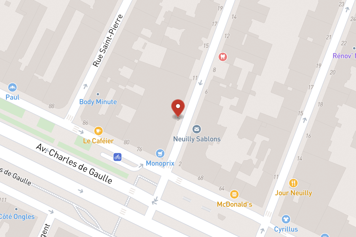 Plan de situation — 5 Rue Louis Philippe