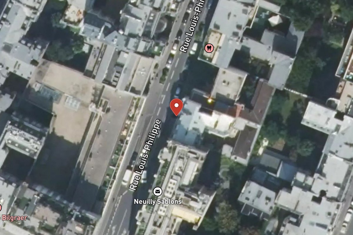 Vue satellite — 6 Rue Louis Philippe