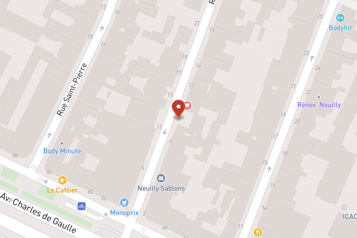 Plan de situation — 8 Rue Louis Philippe