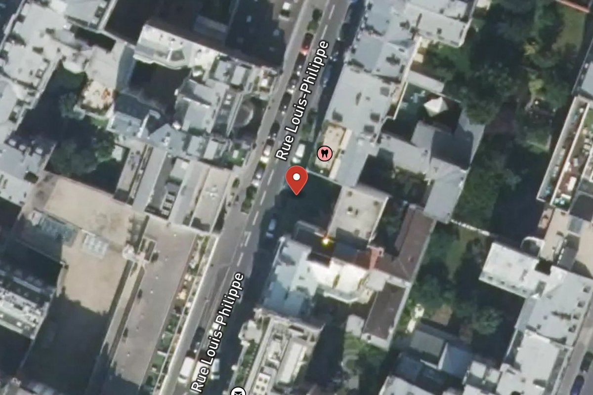 Vue satellite — 8 Rue Louis Philippe