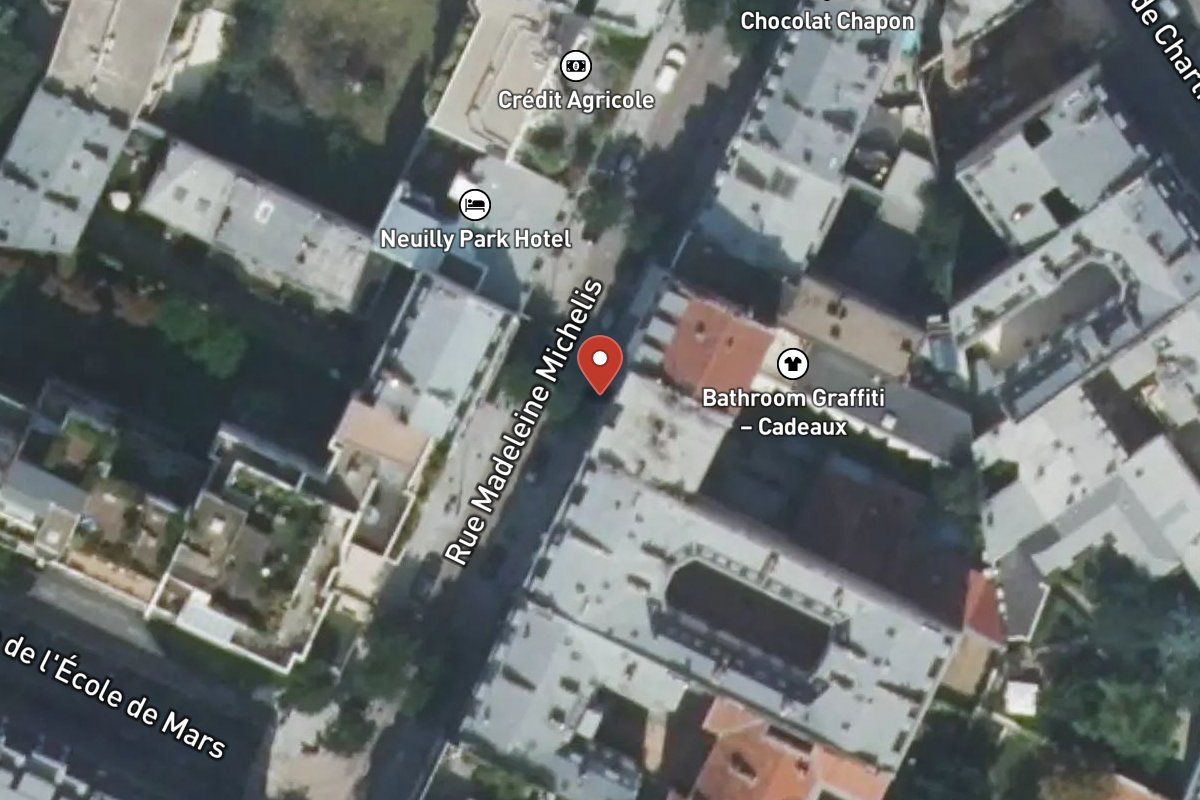 Vue satellite — 20 Rue Madeleine Michelis