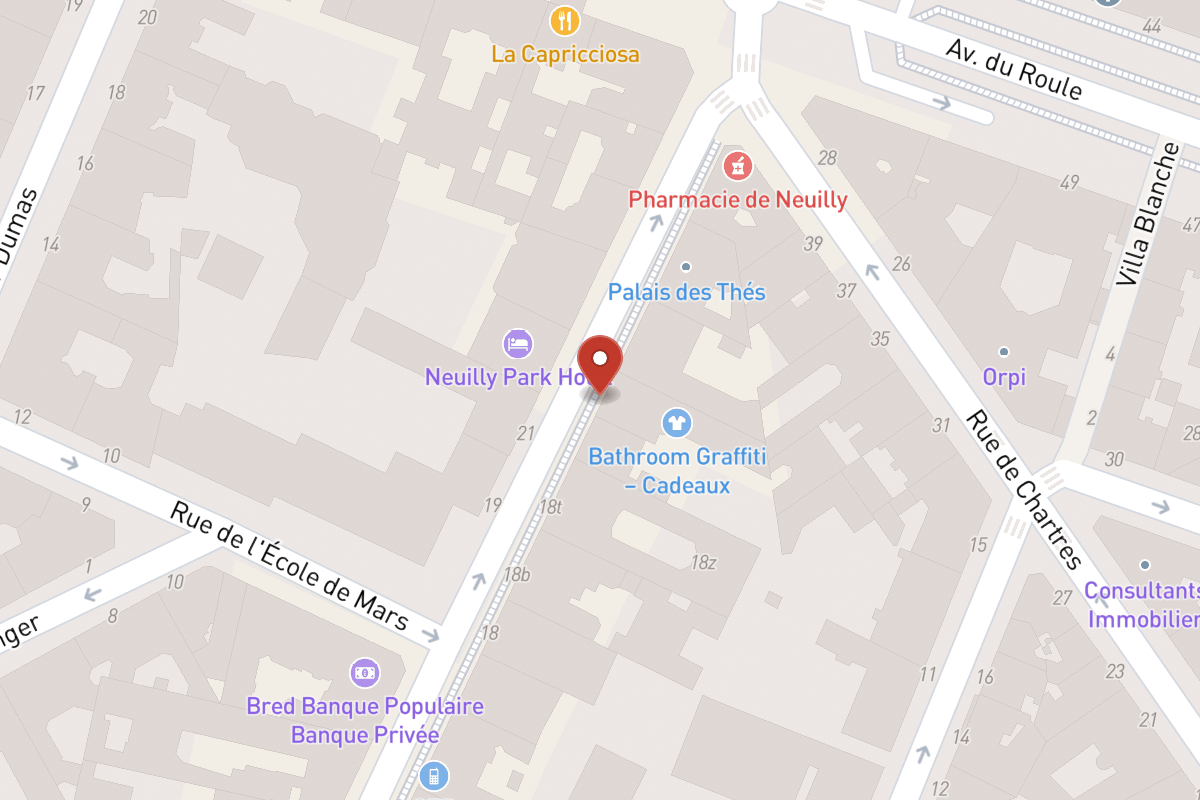 Plan de situation — 22 Rue Madeleine Michelis